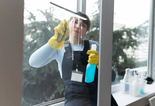 Nettoyage de vitres intérieures et extérieures à Thiron-Gardais